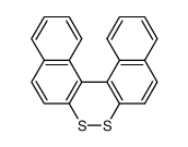Dinaphtho2,1-c:1,2-e1,2dithiin, (10bS)-结构式