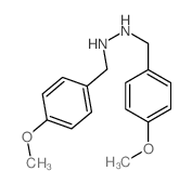 1,2-Bis(4-methoxybenzyl)hydrazine structure
