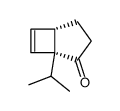 Bicyclo[3.2.0]hept-6-en-2-one, 1-(1-methylethyl)- (9CI)结构式