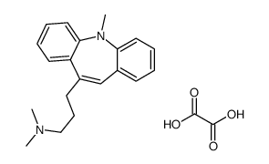 10-(3-(Dimethylamino)propyl)-5-methyl-5H-dibenz(b,f)azepine oxalate Structure