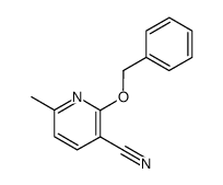 2-Benzyloxy-6-methylnicotinonitrile结构式