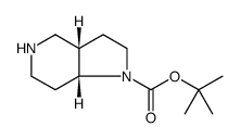 1H-Pyrrolo[3,2-c]pyridine-1-carboxylic acid, octahydro-, 1,1-dimethylethyl ester, (3aR,7aS)-rel structure