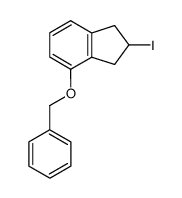 2-iodo-4-benzyloxyindan结构式