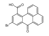 9-bromo-7-oxo-7H-benz[de]anthracene-11-carboxylic acid结构式