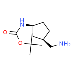 Carbamic acid, [(1R,3S)-3-(aminomethyl)cyclopentyl]-, 1,1-dimethylethyl ester, rel(RaceMic)图片