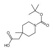 [1-(tert-butoxycarbonyl)-4-methylpiperidin-4-yl]acetic acid picture