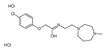 2-(4-Chlorophenoxy)-N-(2-(hexahydro-4-methyl-1H-1,4-diazepin-1-yl)ethy l)acetamide 2HCl picture