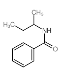 Benzamide, N- (1-methylpropyl)-结构式