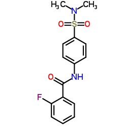 N-[4-(Dimethylsulfamoyl)phenyl]-2-fluorobenzamide结构式