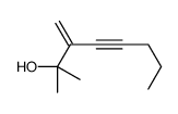 2-methyl-3-methylideneoct-4-yn-2-ol Structure