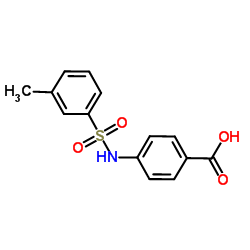 4-{[(3-Methylphenyl)sulfonyl]amino}benzoic acid Structure