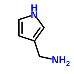 (1H-吡咯-3-基)甲胺结构式
