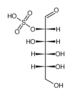 D-mannose 2-sulphate Structure