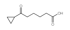 6-cyclopropyl-6-oxohexanoic acid结构式