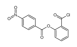 (2-carbonochloridoylphenyl) 4-nitrobenzoate结构式