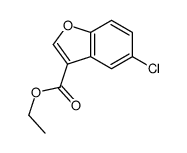 5-CHLORO-3-ETHOXYCARBONYLBENZOFURAN图片