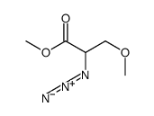 methyl 2-azido-3-methoxypropanoate Structure