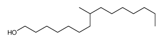 8-methylpentadecan-1-ol Structure