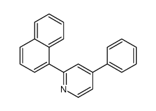 2-naphthalen-1-yl-4-phenylpyridine Structure