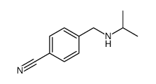 4-(Isopropylamino-Methyl)-benzonitrile structure