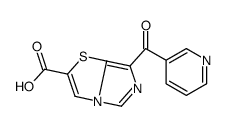 7-(pyridine-3-carbonyl)imidazo[5,1-b][1,3]thiazole-2-carboxylic acid Structure