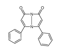 1,7-diphenylpyrazolo[1,2-a]pyrazole-3,5-dione结构式