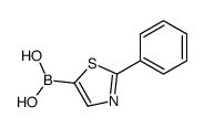 (2-phenyl-1,3-thiazol-5-yl)boronic acid结构式