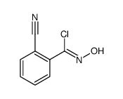 Benzenecarboximidoyl chloride, 2-cyano-N-hydroxy Structure
