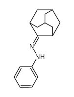 adamantanone N-phenylhydrazone Structure