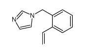 1-[(2-ethenylphenyl)methyl]imidazole结构式