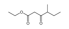 DL-ethyl 2-methylbutyrylacetate结构式