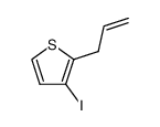 2-allyl-3-iodothiophene Structure