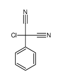 2-chloro-2-phenylpropanedinitrile结构式