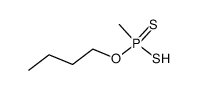 Methyl-dithio-phosphorigsaeure-butylester结构式