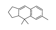 4,4,6-trimethyl-2,3,3a,4-tetrahydro-1H-cyclopenta[b]naphthalene Structure