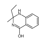 4(1H)-Quinazolinone, 2-ethyl-2,3-dihydro-2-methyl- structure