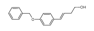 4-(4-benzyloxyphenyl)-3-buten-1-ol Structure