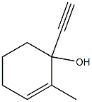2-Cyclohexen-1-ol, 1-ethynyl-2-methyl- (6CI)结构式
