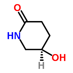 (R)-5-羟基哌啶-2-酮结构式