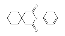 3-Azaspiro[5.5]undecane-2,4-dione,3-phenyl- structure