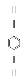 1,4-di(but-1-en-3-yn-1-yl)benzene结构式