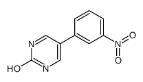 5-(3-nitrophenyl)-1H-pyrimidin-2-one Structure