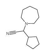 氮杂-1-基(环戊基)乙腈结构式