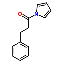 1-(1-氧代-3-苯基丙基)-1H-吡咯结构式