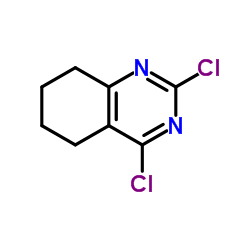 2,4-Dichloro-5,6,7,8-tetrahydroquinazoline Structure