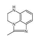 4H-Imidazo[1,5,4-de]quinoxaline,5,6-dihydro-2-methyl-(6CI) structure