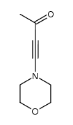 3-Butyn-2-one,4-(4-morpholinyl)- structure