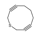 1-thiacyclodeca-3,8-diyne结构式