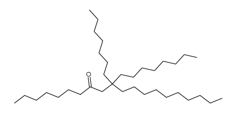 10-heptyl-10-octyl-eicosan-8-one结构式