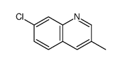 7-Chloro-3-methylquinoline Structure